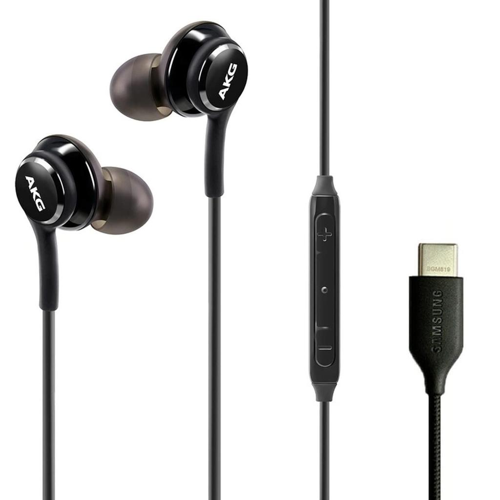 SAMSUNG AKG Earbuds Original USB Type C In-Ear Earphones Headphones with Remote & Mic for Galaxy A53 5G, S22, S21 FE, S20 Ultra, Note 10, Note 10+,