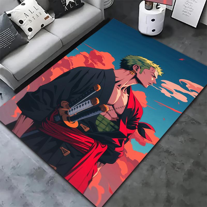 Roronoa Zoro Carpet Rug For Living Room Bedroom Home Sofa Decoration,kids Play Nonslip Floor Mat