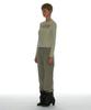 PARTIMENTO WOMEN 93 Studded Printed Long Sleeve Tee_Cream