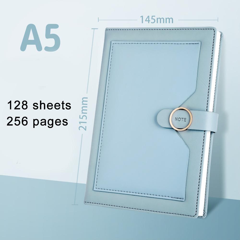 (Grawer logo gratis) Notatnik biznesowy A5 z klamrą, pogrubiony notatnik służbowy, protokoły spotkań, pamiętnik ucznia, notatnik tematyczny