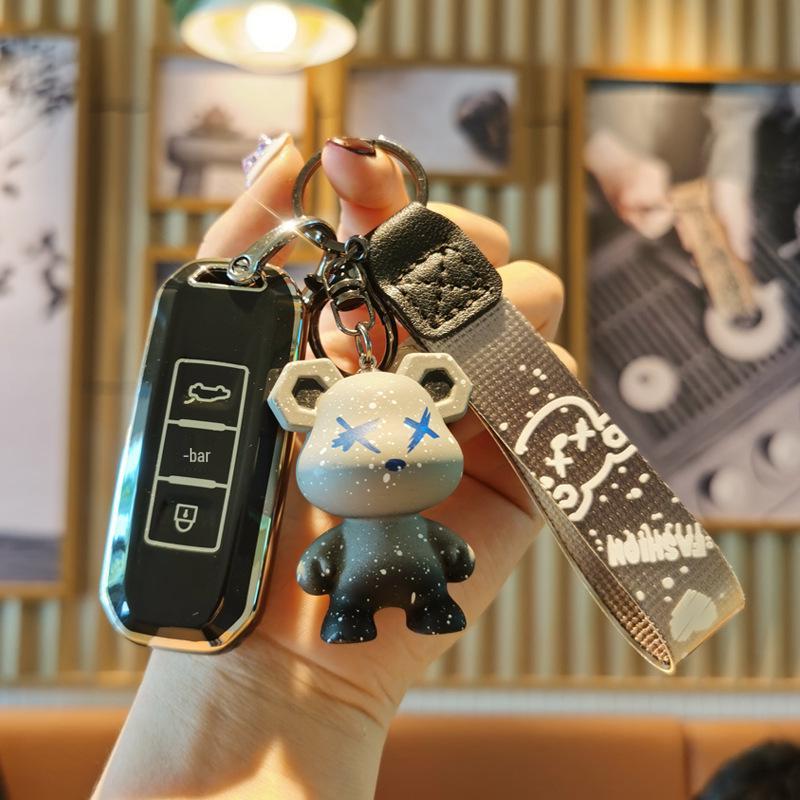 Baojun Car Key Case for Models 510, 730, 530, 560, 360, E200/E100, 310W, Wuling Mini - Female Design