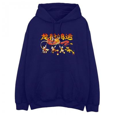 Mens Mickey Mouse Dragon New Year Hoodie