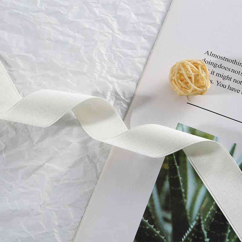 Double-Sided Matte Webbing Thickened Polyester-Cotton Jewelry Trophy Decorative Accessories Bow Colored Ribbon