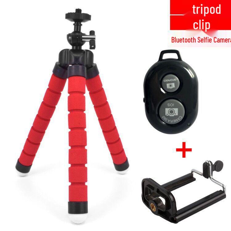 Universal Mobile Phone Tripod: Versatile Octopus Selfie Stick & Live Streaming Stand