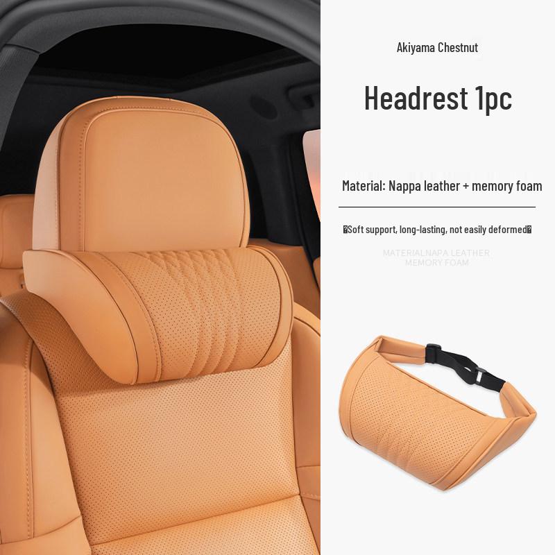 Xpeng P7/P5 Headrest Neck Pillow & Lumbar Support Cushion for Comfort in Car Interior