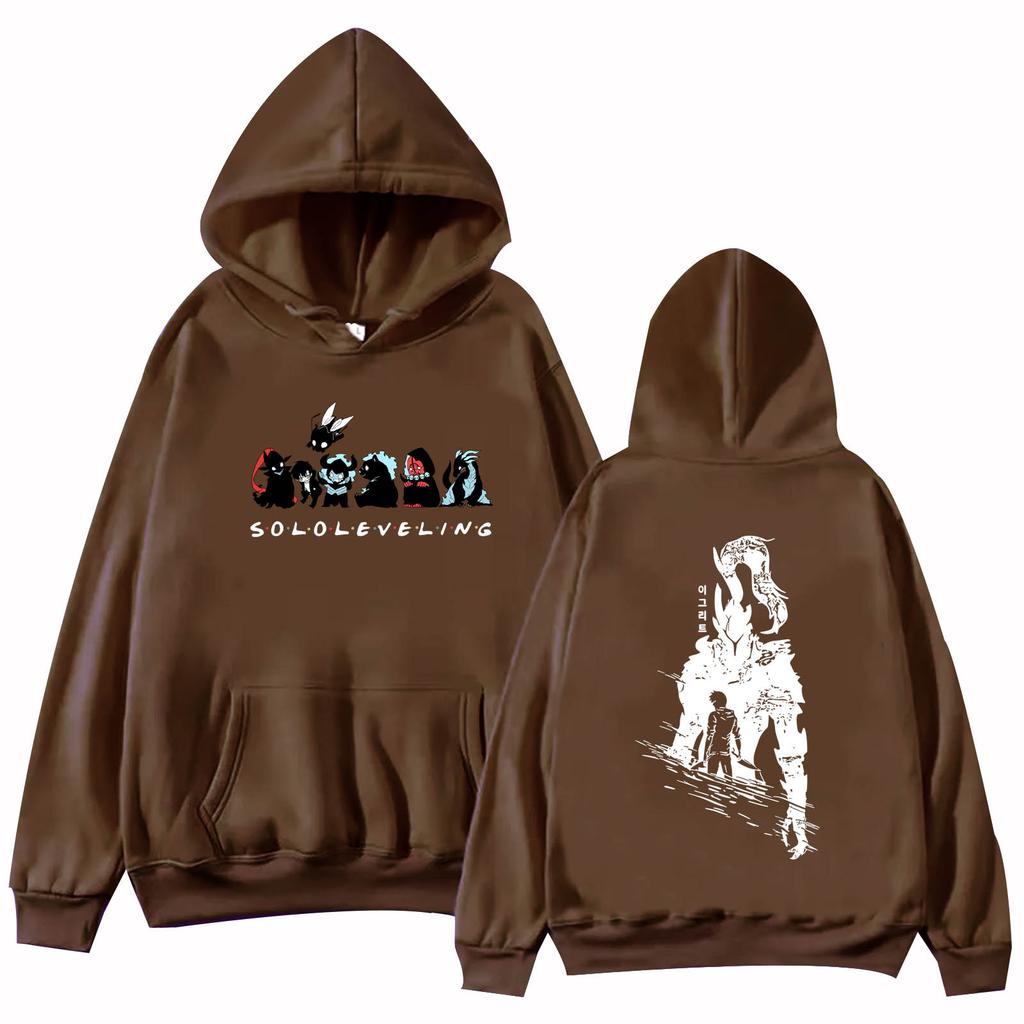 Solo Leveling Sung Jinwoo Mikina Solo Leveling Anime Gotický Štýl Harajuku Pulóver Topy Muž Žena Mikina Darček