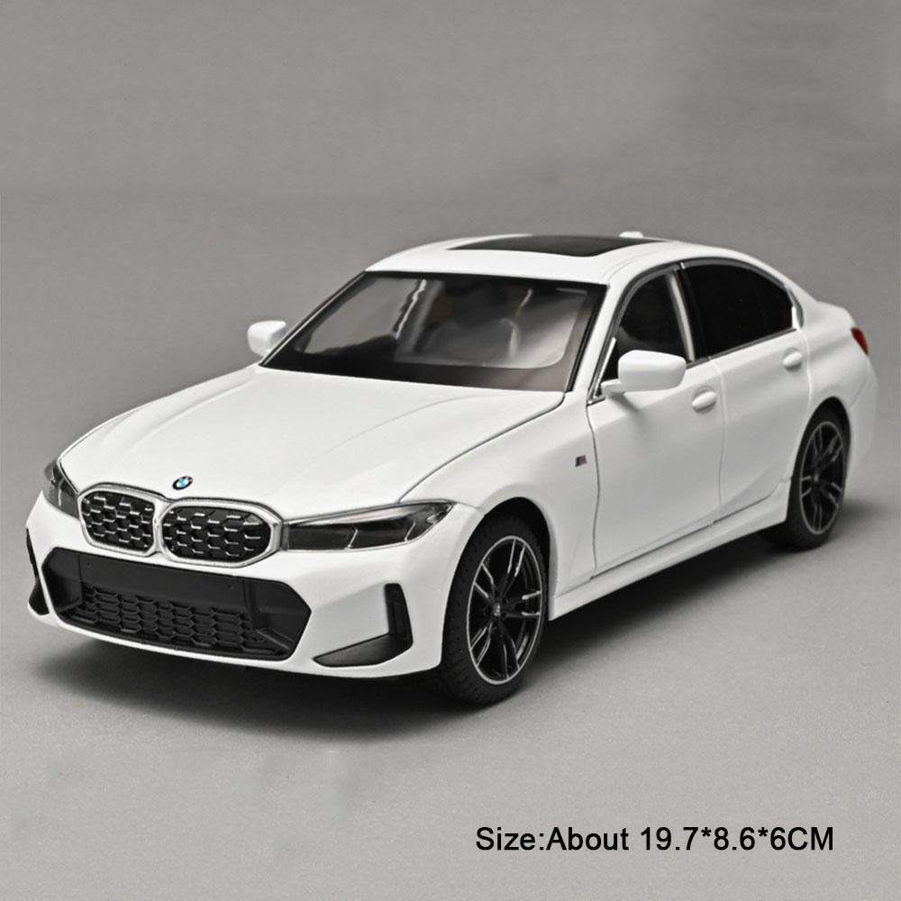 1:24 Scale 325LI X5 Model Car Toy Music Light Shock Absorption High Simulation Cars Models Alloy Diecast Toys for Kids Gifts