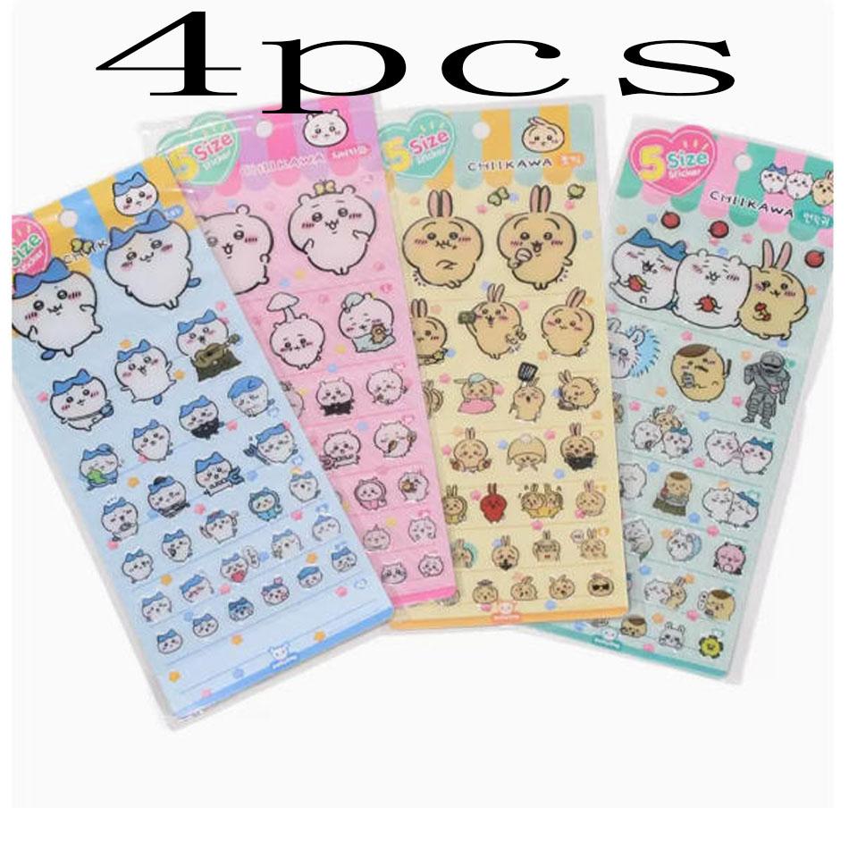 **Anime Chiikawa Sticker Kawaii Creative Drop Glue Stereo Sticker Cute Decorative Computer With Diy Decorative Stickers Gifts