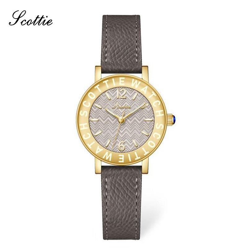 Steel Belt Watch 9599B Gold