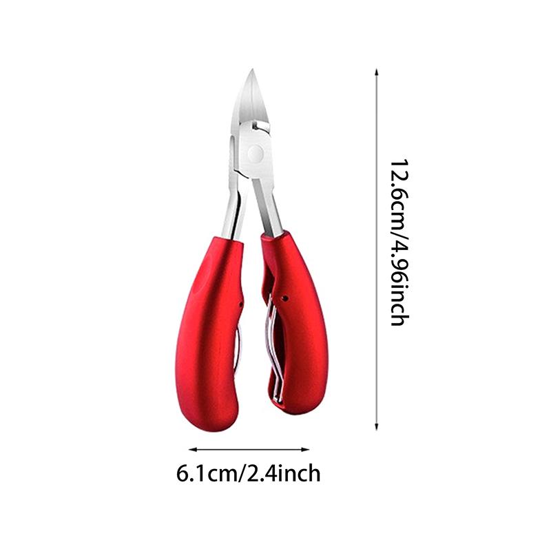Professional Nail Clippers, Correction Thick Nails Ingrown Paronychia Trimmer, Edge Cutter, Manicure Scissor Pedicure Tool