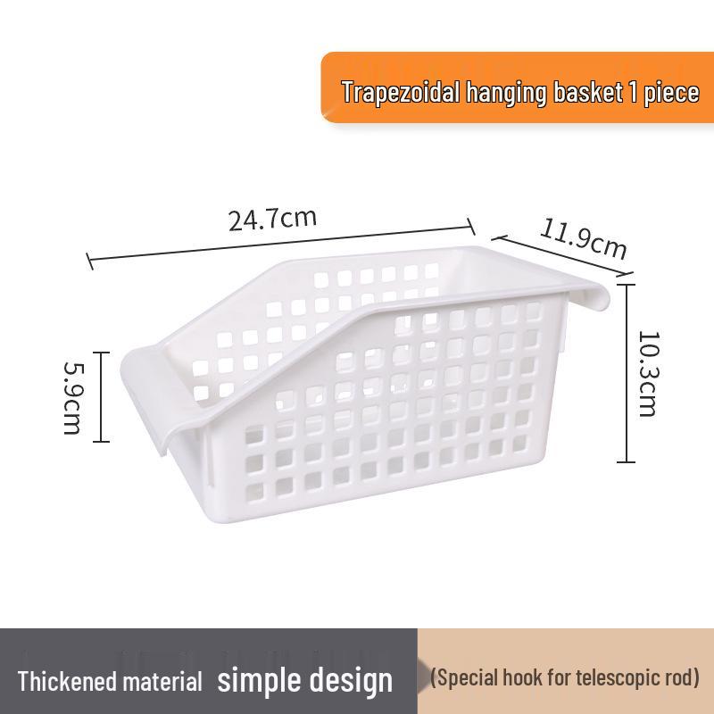 Japanese Under-Sink No-Drill Telescopic Storage Rack and Spice Organizer Basket