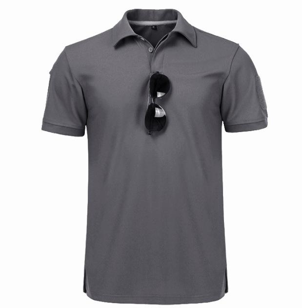 Pánské letní venkovní elastické sportovní tričko