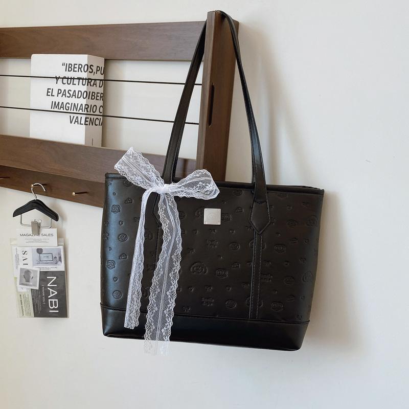 Versatile Big Bag Women's 2025 New Summer Fashion Underarm Tote Bag Large-capacity Commuter Shoulder Bag