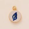 14k Copper Ocean Series Pendant: Enamel Fish, Shell, Conch, Starfish, Lobster, Dolphin Jewelry Accessories