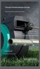 Telescopic Automatic Hose Reel with High-Pressure Water Gun & Sprinkler for Car Wash and Garden Watering.