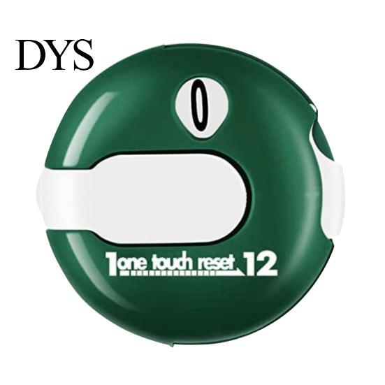 Simple Reset Golf Counting Tool Score Counter Mini Stroke Clicker Tally Tracker One-Touch Clip-on Scorecard Scorekeeper Attachment Up To 12