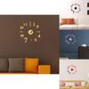 Modern Diy Analog 3d Mirror Surface Number Wall Clock Sticker For Home Decor