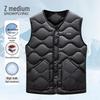 SNOWFLYING Men's 90% Down Sleeveless Vest