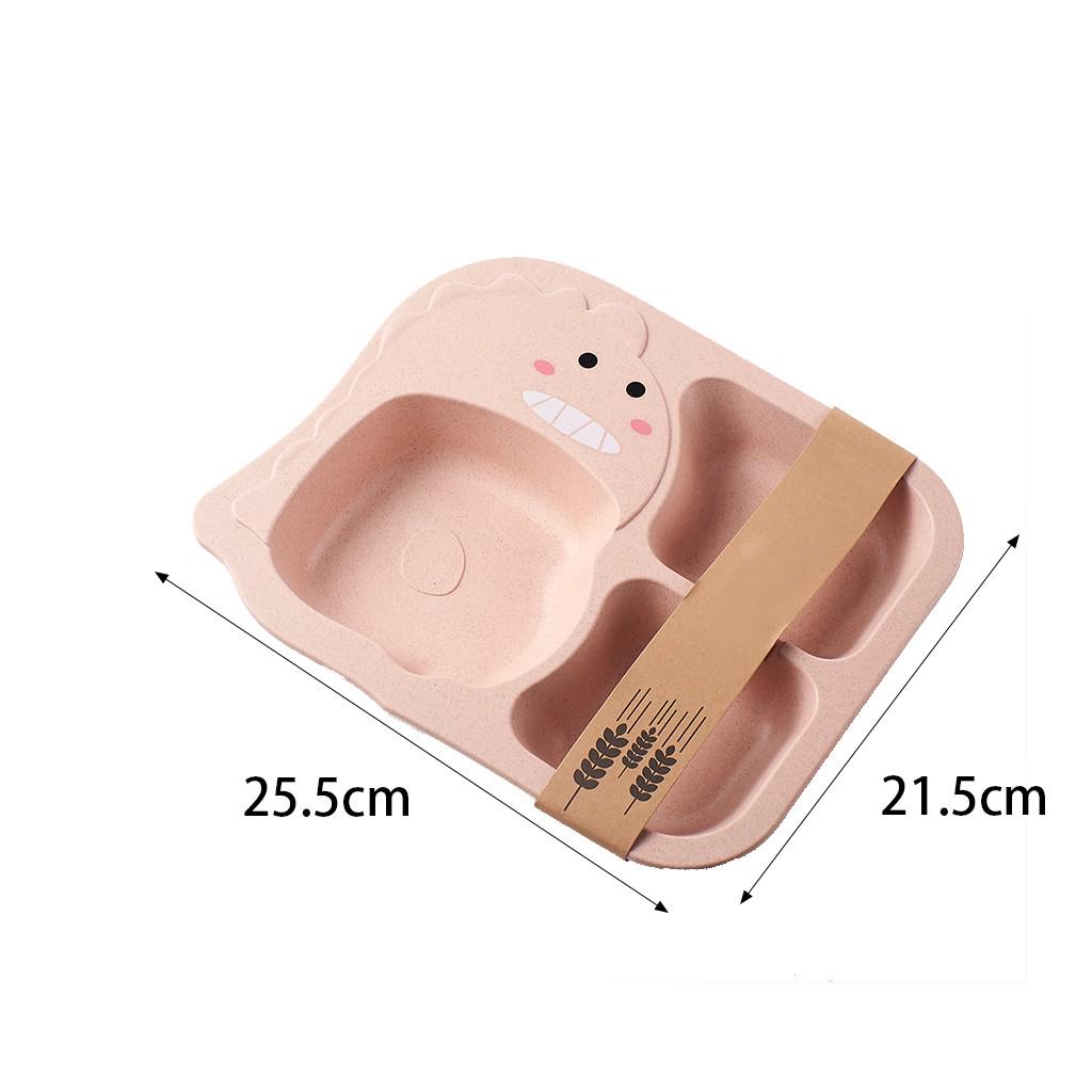 Baby Divided Plate Portable Non Child Feeding Plate For Children Babies