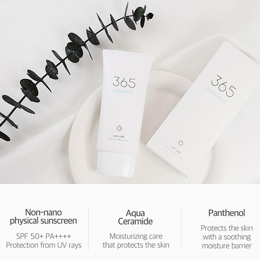 ROUND LAB 365 Derma Relief Sunscreen 50ml (SPF50+)