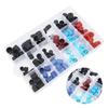 90pcs Air Conditioning Refrigerant Valve Core Caps Replacement Car A C System Repairing Accessories