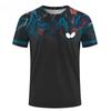 T-shirt da uomo ad asciugatura rapida Sport Tennis Abbigliamento Moda Stampa 3D Uniformi Badminton T-shirt da allenamento da donna Top da uomo Magliette
