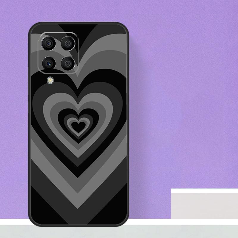 Colorful Heart Circle Love Case For Samsung Galaxy M14 M34 M54 M31 M11 M13 M53 M51 M12 M32 M52 M16 M36 M56 M15 M35 M55