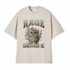 Rage Consumes Me Funny Gifts Cat Meme T Shirt Unisex Fashion Kawaii Tshirts Men Short Sleeve Casual Cotton Oversized Tshirt