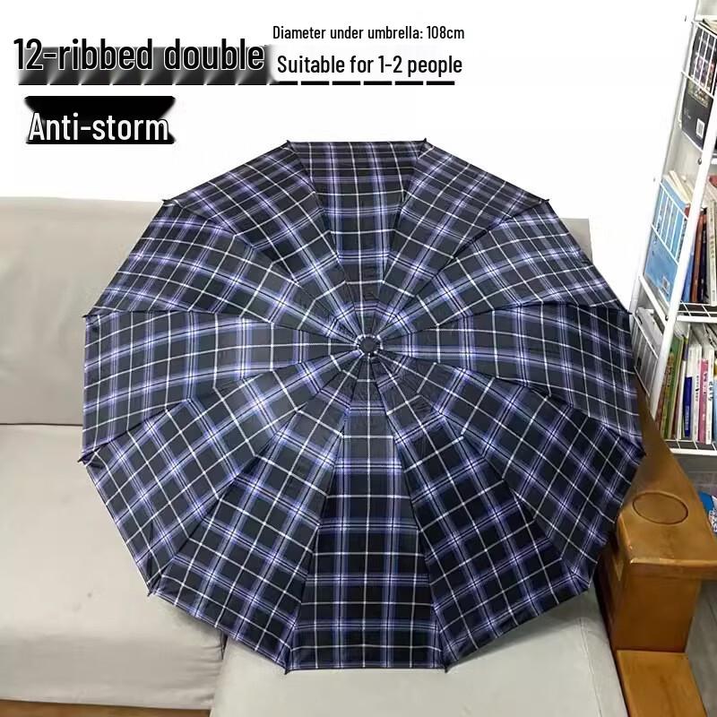 Xihe Reinforced Manual Folding Windproof Umbrella