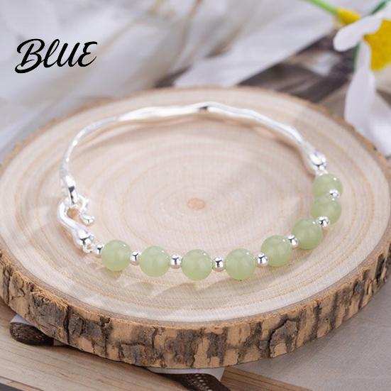 Refined Workmanship Bracelet Beaded Bangle for Women Faux Pearl