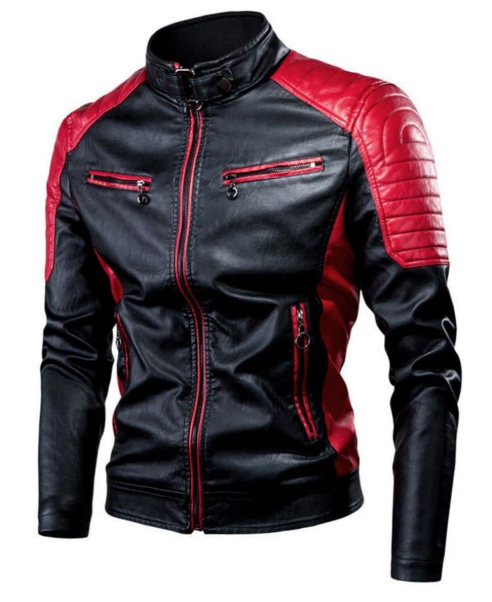 

Мотоциклетна шкіряна мотоциклетна мотоциклетна куртка [Tianna], куртка райдера, чоловіча куртка, вітрозахисна, холодостійка, куртка,