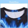 Fashion Men Wolf 3d Print T-shirts With Vibrant Colors And Premium Polyester Fabric