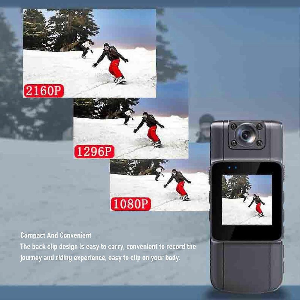 64G Wearable Video Recorder Hd Infrared Night Vision Ip65 Water Proof Portable