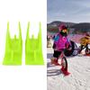 2 stuks Gemakkelijk Gebalanceerde Auto Ski's Oranje Balansfiets Sneeuwski Set Verstelbare Snowboard Slee Training