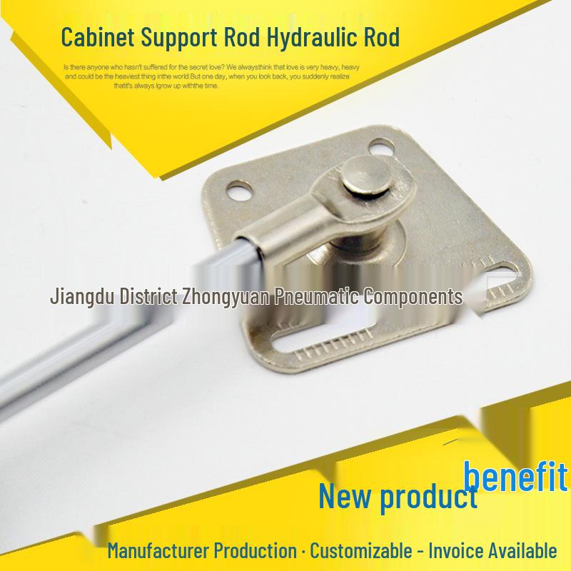 Hydraulic Gas Spring Support for Upward Opening Doors