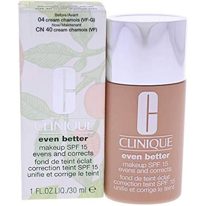 Foundation - Clinique - Even Better MakeUp SPF 15 - 30Ml - Shade 04 Cream Chamois - Beige