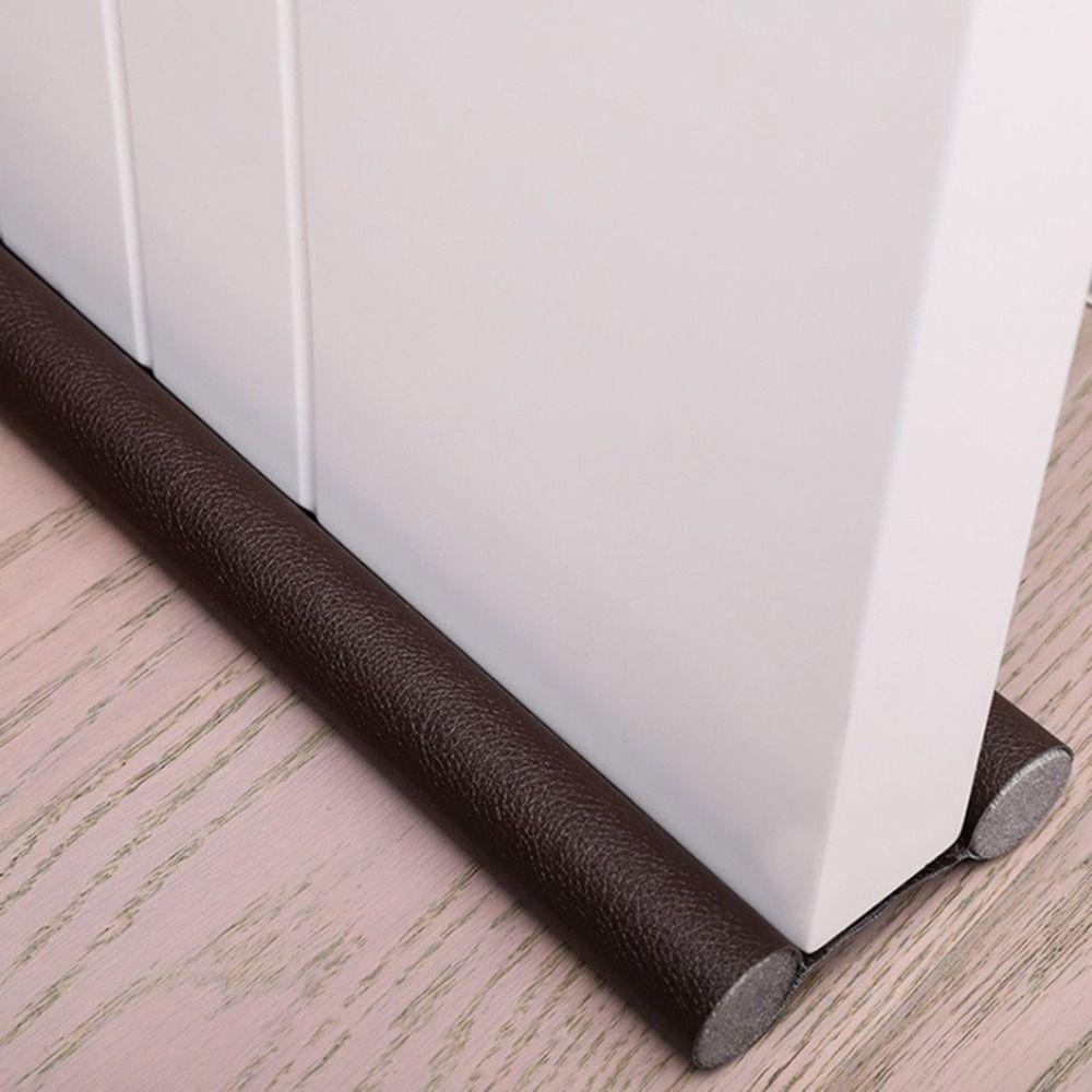 Double-sided Door Bottom Sealing Strip Dustproof Soundproof Door Bottom Windproof Strip PU Full Coverage Gap Sealing Strip