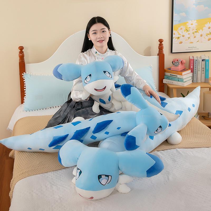 Large Blue Dragon Plush Toy Stuffed Animal Pillow Doll For Girls Wholesale