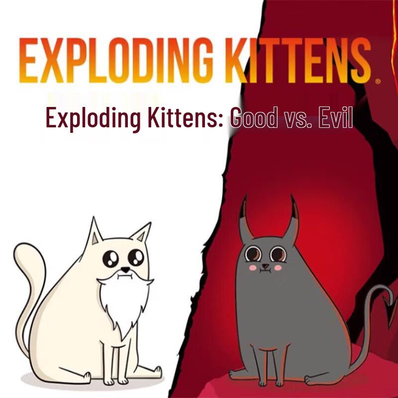 Exploding Kittens: Battle of Good and Evil Card Game
