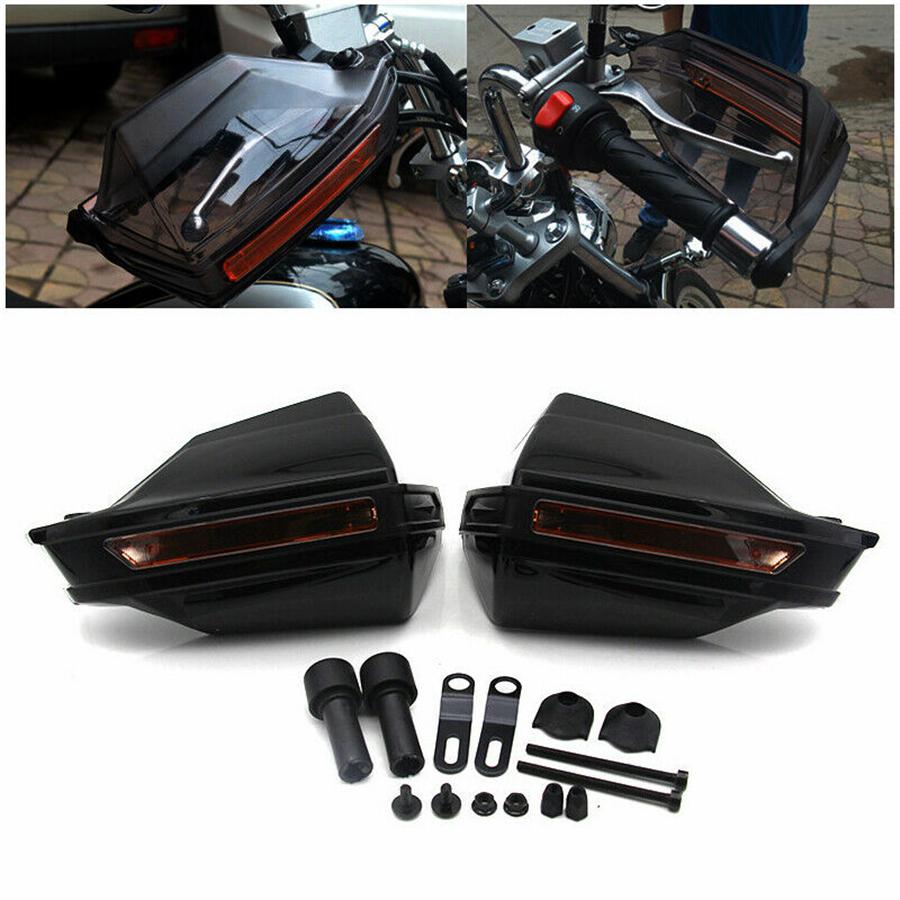 

1Pair 7/8 Handlebar Grip Cover Protector Motorcycle Hand Guards And Fitting Kit