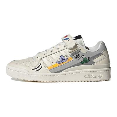 Buty sportowe unisex Forum Low Slide Białe Off-White Core-Black GX2181