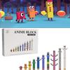 Numberblocks Kostky S Plastovými Dílky Pro Kutilské Párty Hry A Dětské Hraní