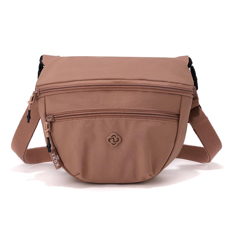 Waterproof Nylon Crossbody Bag Multi Pocket Casual Shoulder Bag for Women
