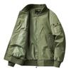 Men's Retro Flight Suit Baseball Jacket - Casual, Loose, Versatile Outerwear