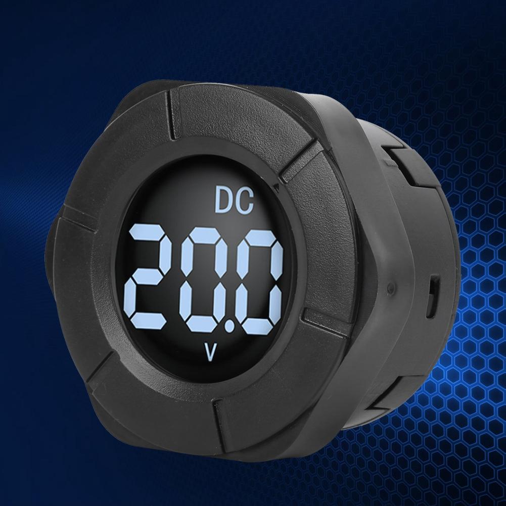 

Круглий Цифровий РК-дисплей DC0300V Вольтметр Автомобільний Вимірювач Напруги Монітор Тестер Вольт