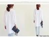 Spring/Summer 2023 Korean Loose Fit Cotton Linen Dress Shirt (Plus Size Available)