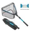 Portable Silicone Net Anti-Snagging Folding Landing Net for Sea Fishing