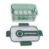 Food Storage Container with Drain Basket Transparent Rectangular Airtight Bread Storage Container For Home Outdoor