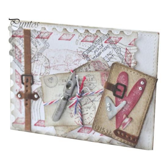Aktentasche Umschlag Scrapbooking Stanzform DIY Handwerk Prägeschablone Form