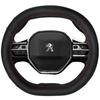 DERMAY Auto Lenkrad Abdeckung Micro Faser Leder Angepasst für Peugeot 508L 350THP 400THP 5 Farben Auto